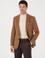 Camel Slim Fit Ceket