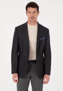 Lacivert Slim Fit Ceket