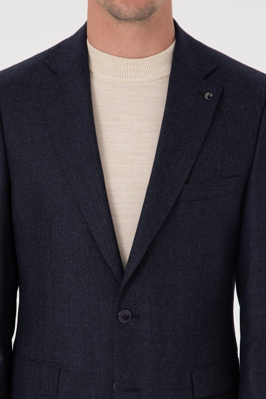 Lacivert Slim Fit Ceket - 50279076008