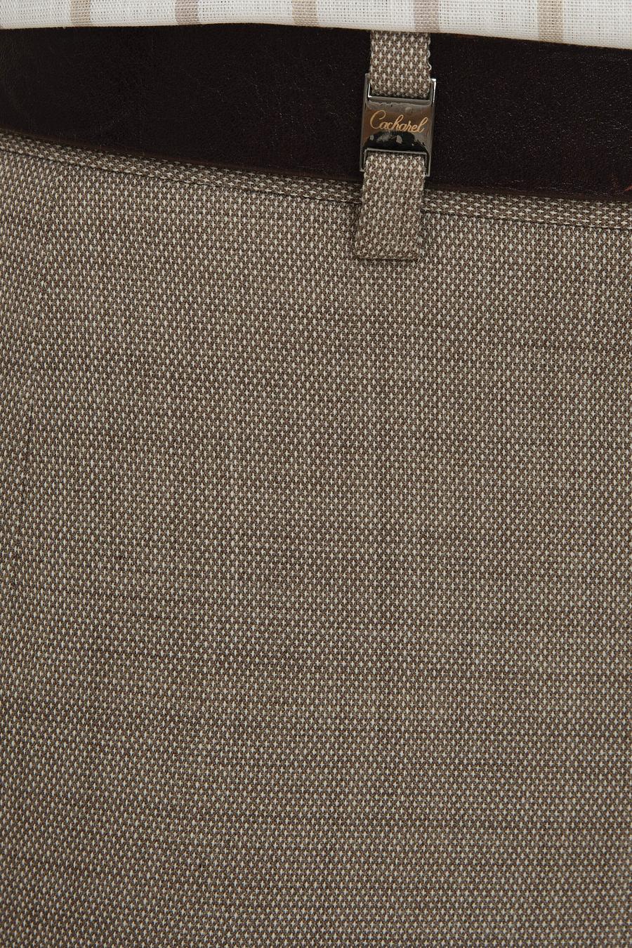 Bej Slim Fit Kumaş Pantolon - 50220744003