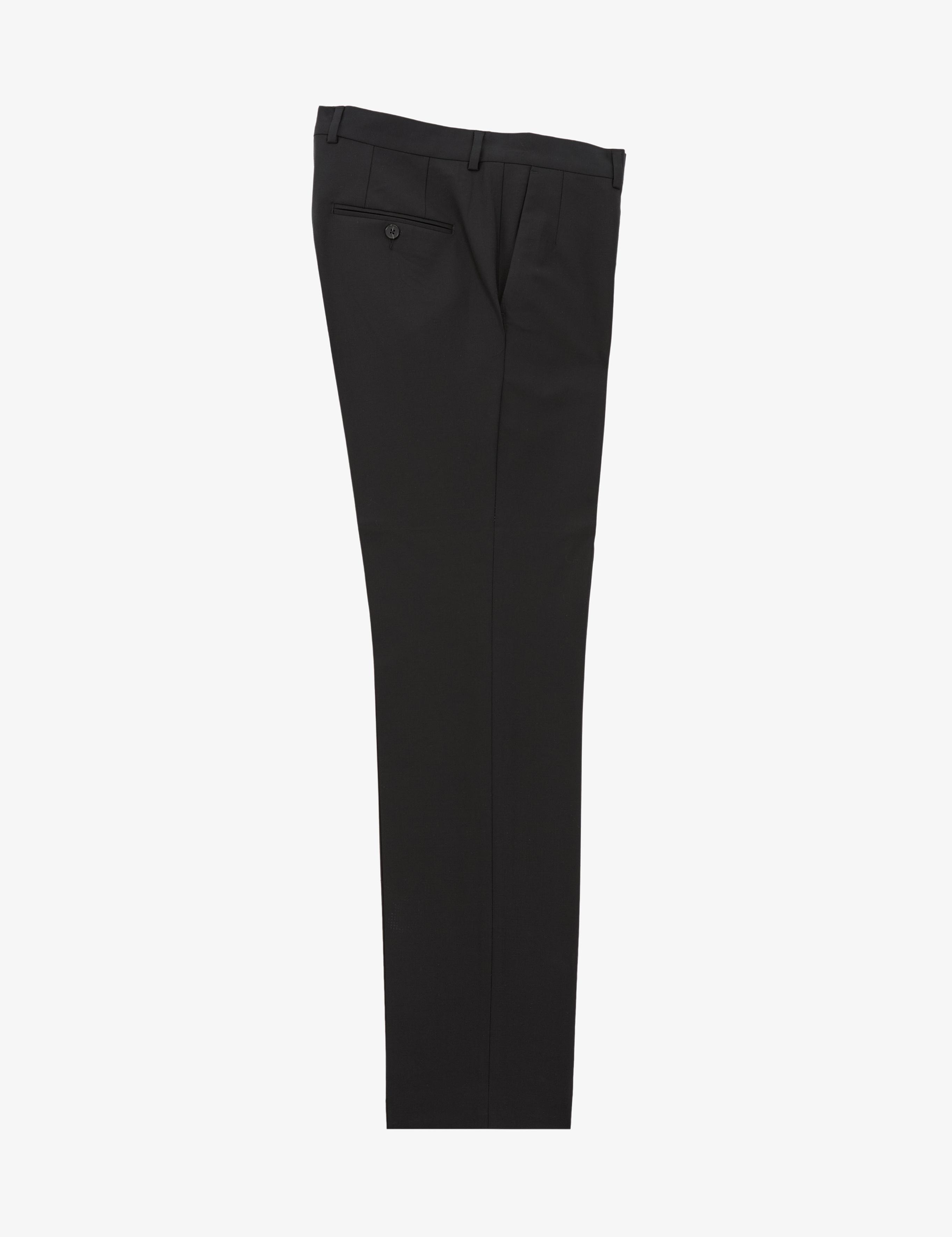Siyah Slim Fit Yün Karışımlı Şal Yaka Smokin Damatlık - 50324526005