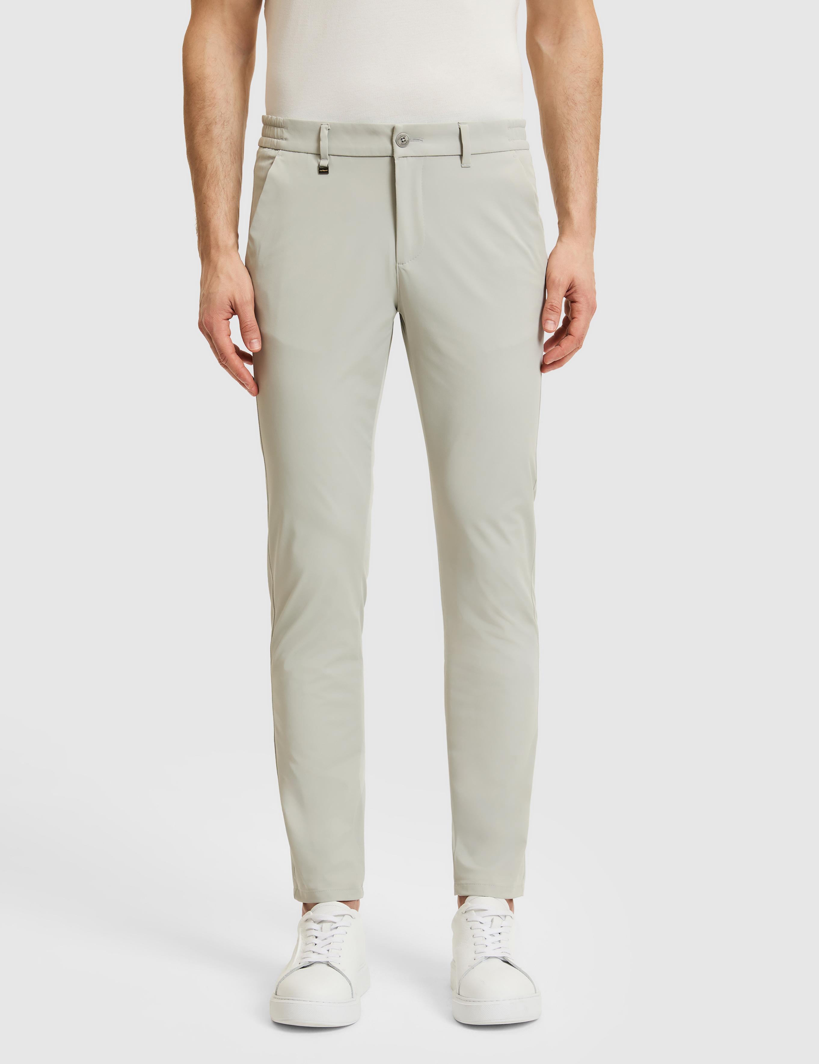 Taş Slim Fit Beli Lastikli Kanvas Pantolon - 50324291158