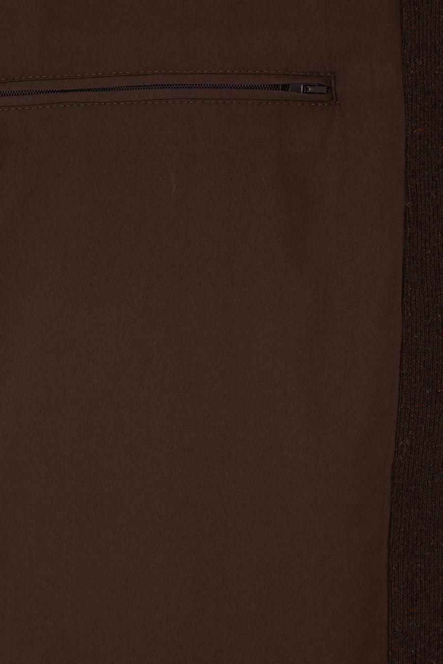 Kahverengi Kaşe Kaban - 50316804016