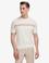 Ekru Slim Fit %100 Pamuk Bisiklet Yaka Triko T-shirt