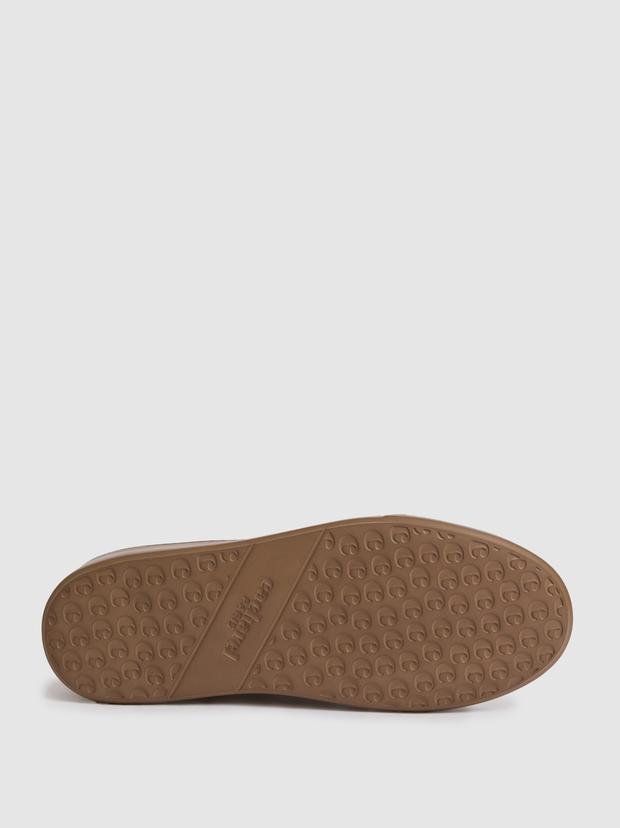 Kum %100 Deri Sneaker Ayakkabı