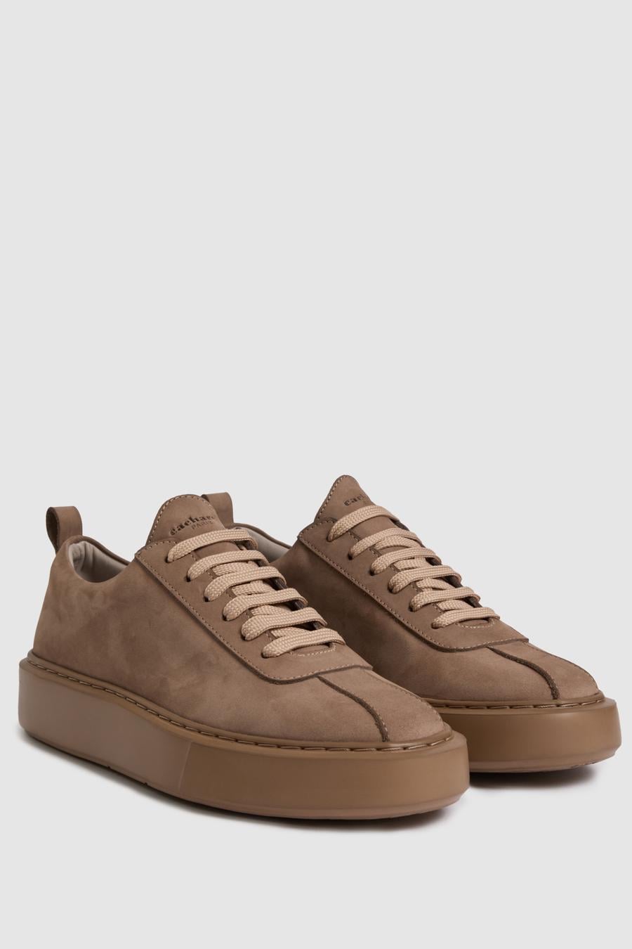 Kum %100 Deri Sneaker Ayakkabı - 50322737023