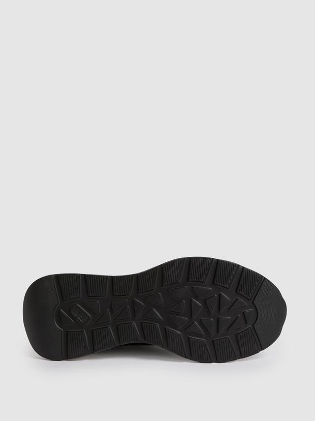 Siyah %100 Deri Sneaker Ayakkabı