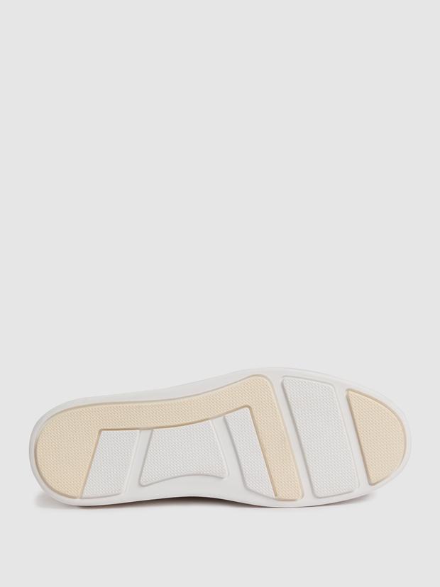 Bej %100 Deri Süet Loafer Ayakkabı