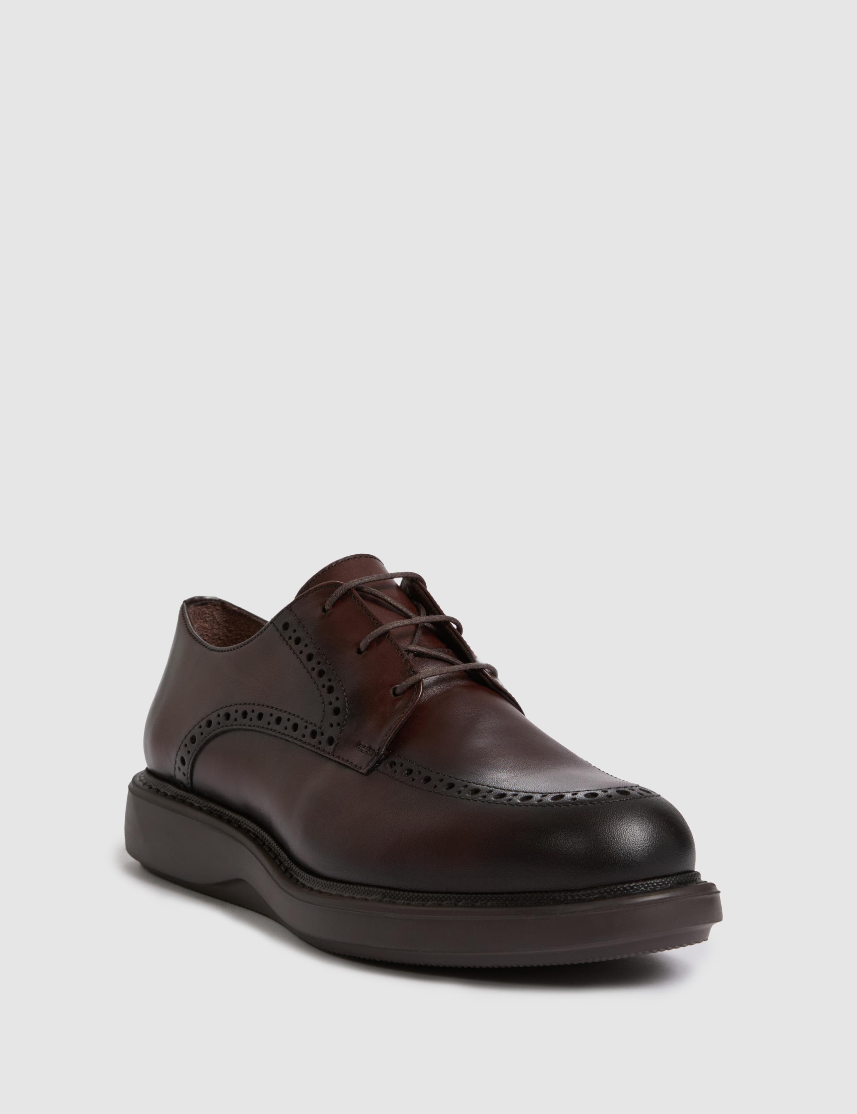 Kahverengi %100 Deri Smart Casual Ayakkabı - 50322773005