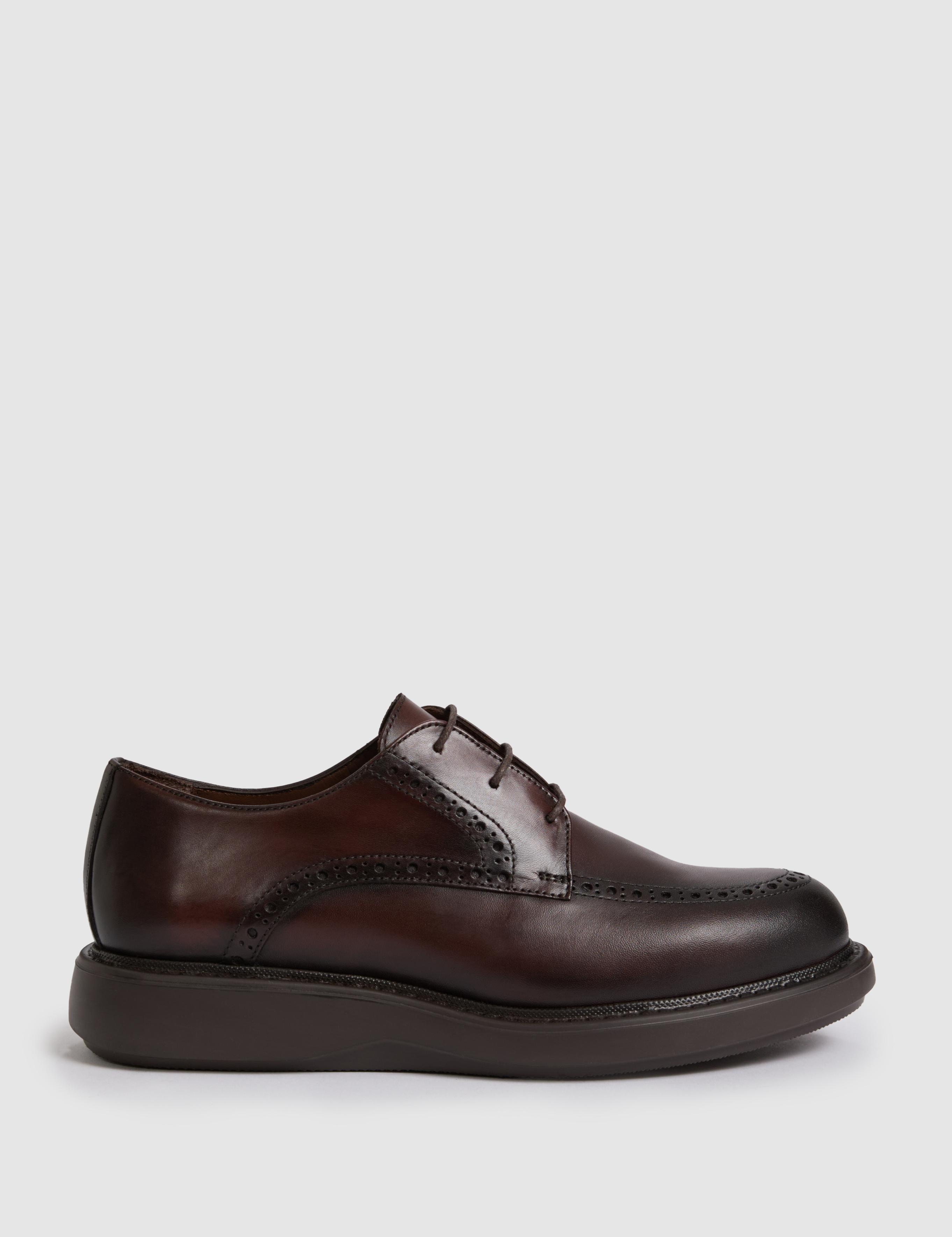 Kahverengi %100 Deri Smart Casual Ayakkabı - 50322773005