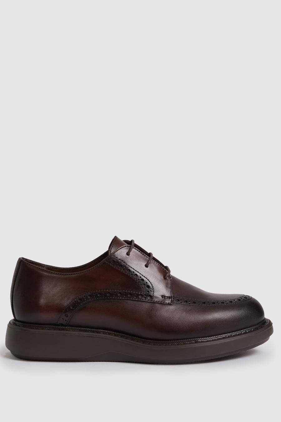 Kahverengi %100 Deri Smart Casual Ayakkabı - 50322773005