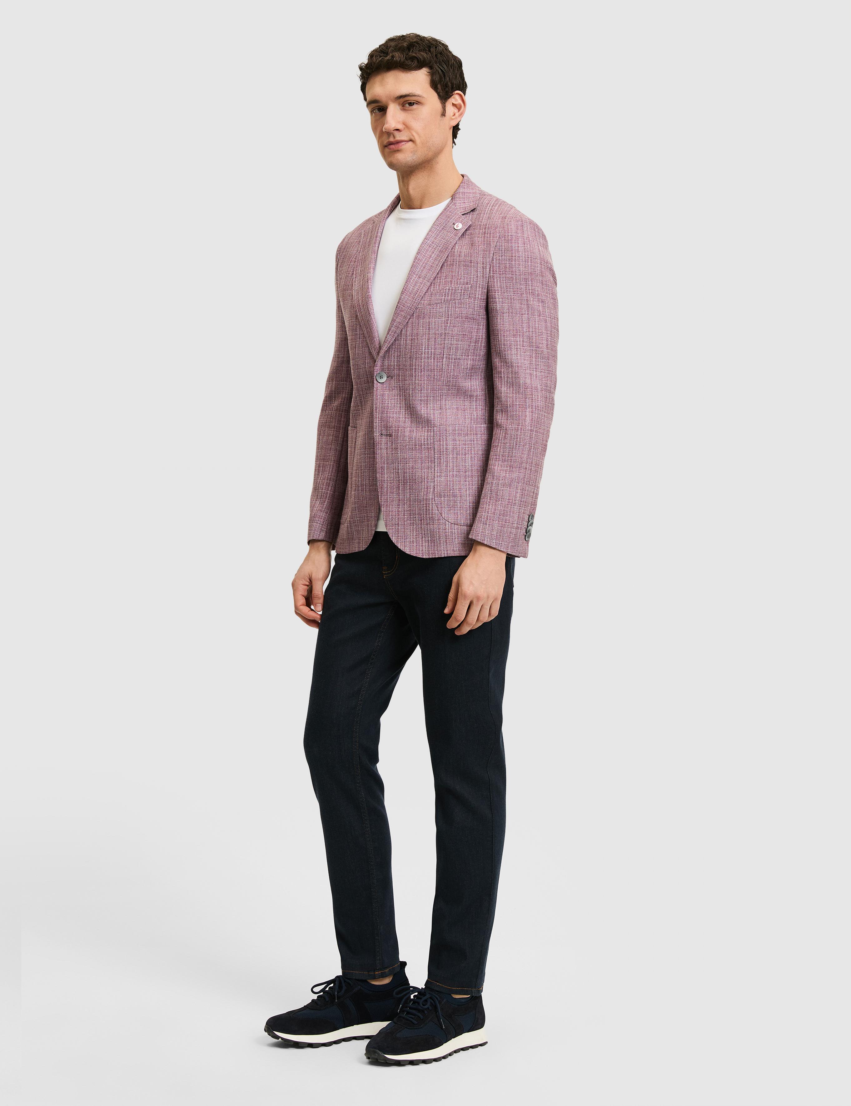Bordo Ekstra Slim Fit Spor Ceket - 50248782089