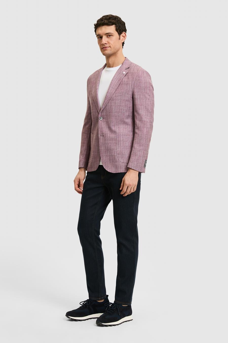Bordo Ekstra Slim Fit Spor Ceket - 50248782089