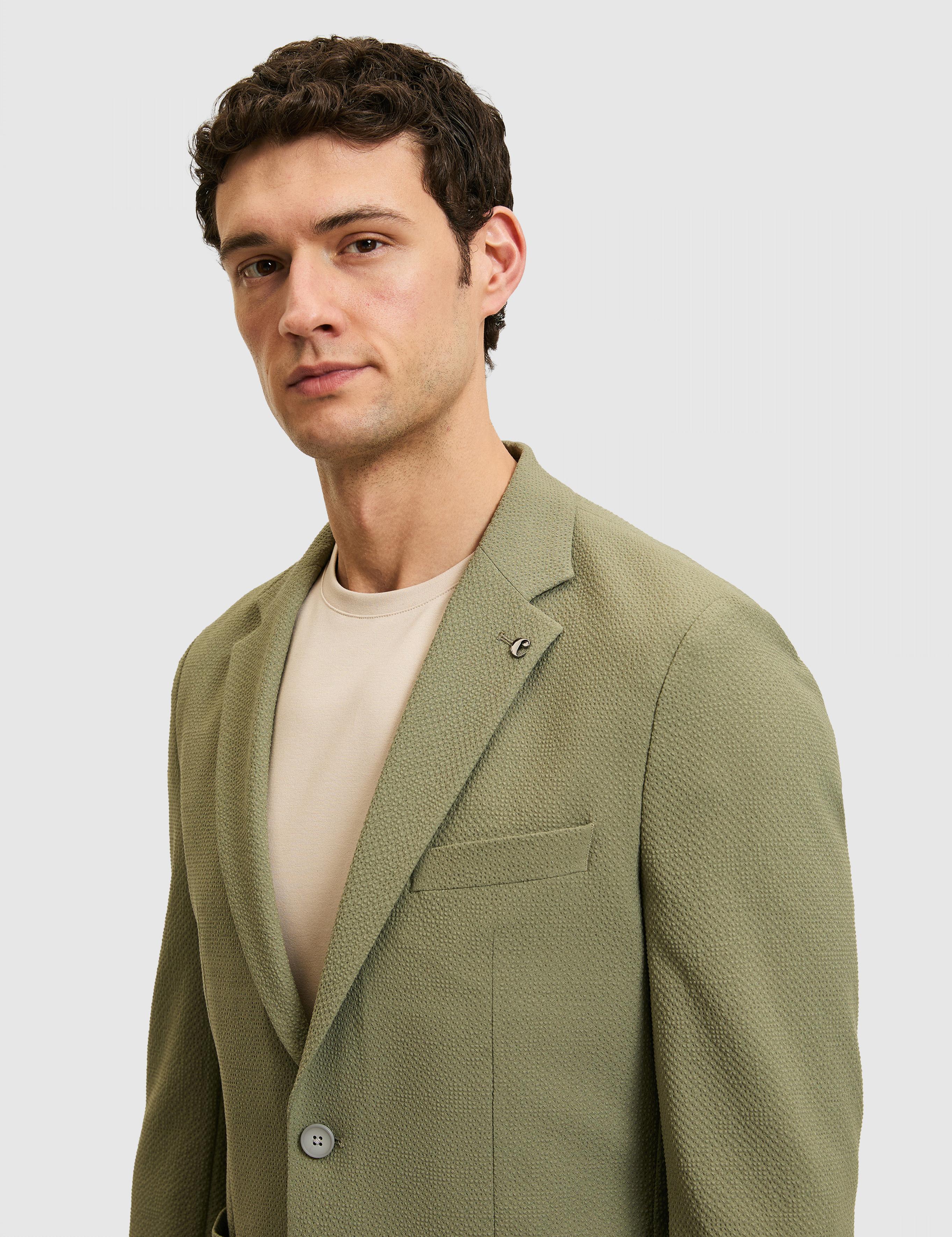 Haki Slim Fit Ceket - 50264783104