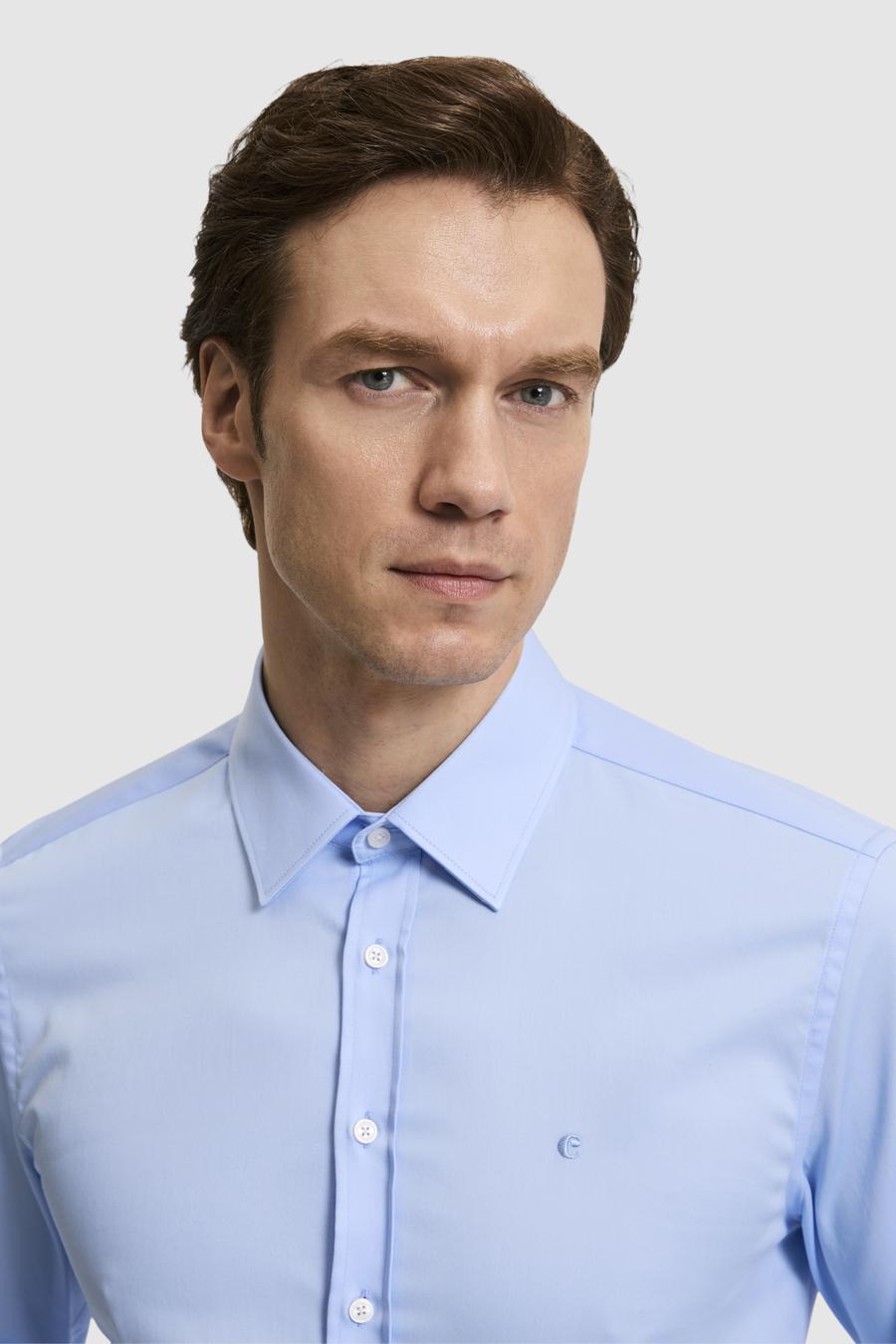 Mavi Slim Fit Klasik Yaka Basic Gömlek - 50304037046