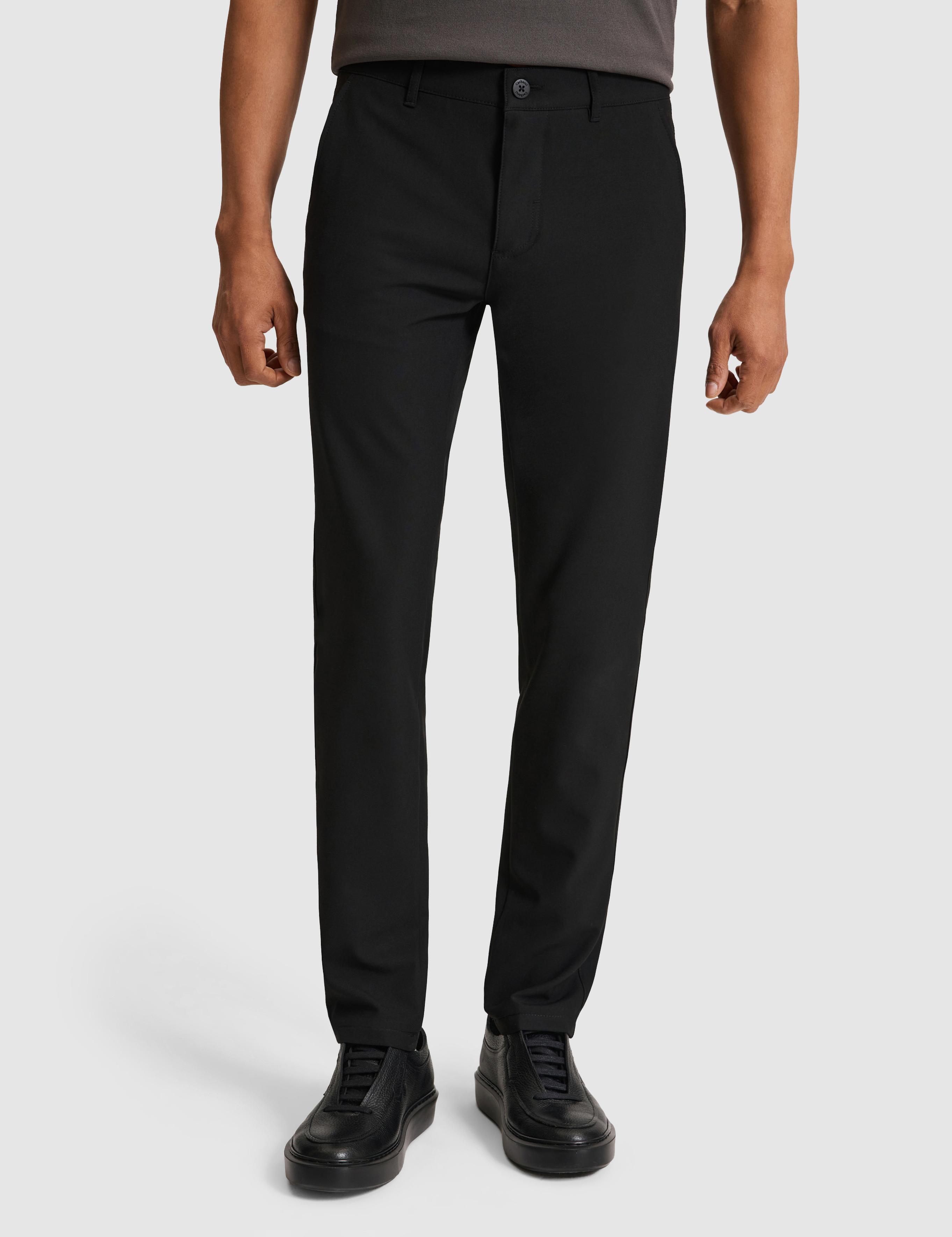 Siyah Slim Fit Kanvas Pantolon - 50324269053