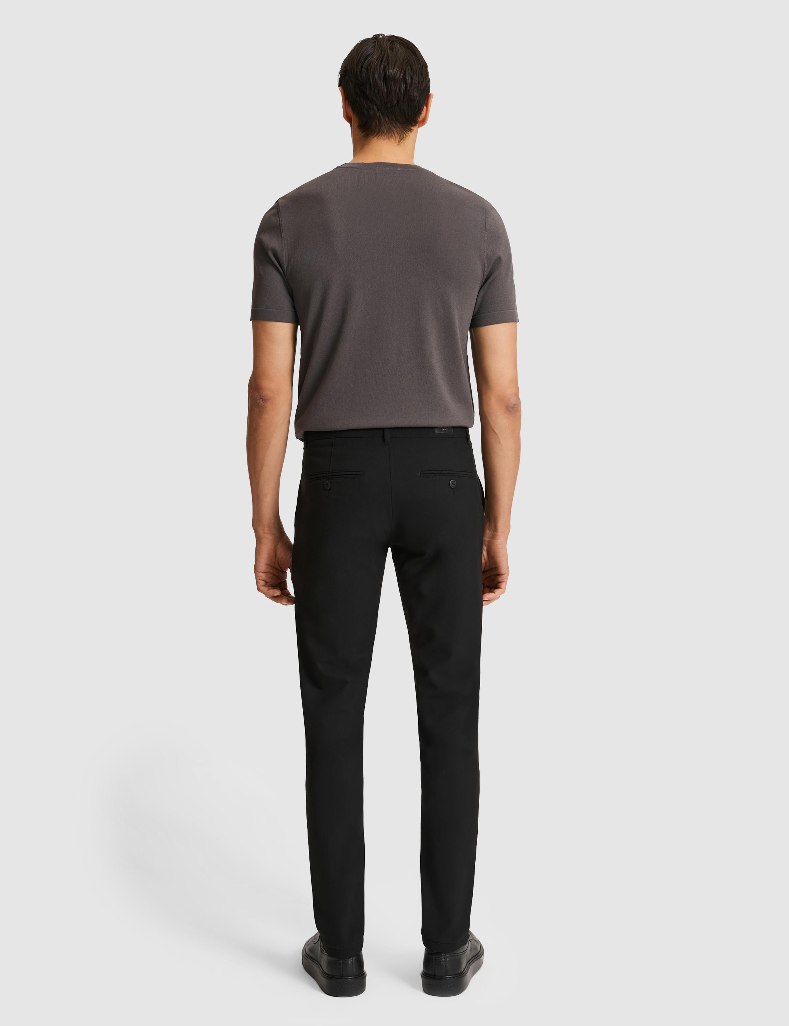Siyah Slim Fit Kanvas Pantolon - 50324269053