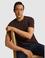 Kahverengi Slim Fit Bisiklet Yaka Triko T-shirt