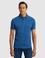 İndigo Slim Fit Saf Pamuk Polo Yaka Basic T-shirt