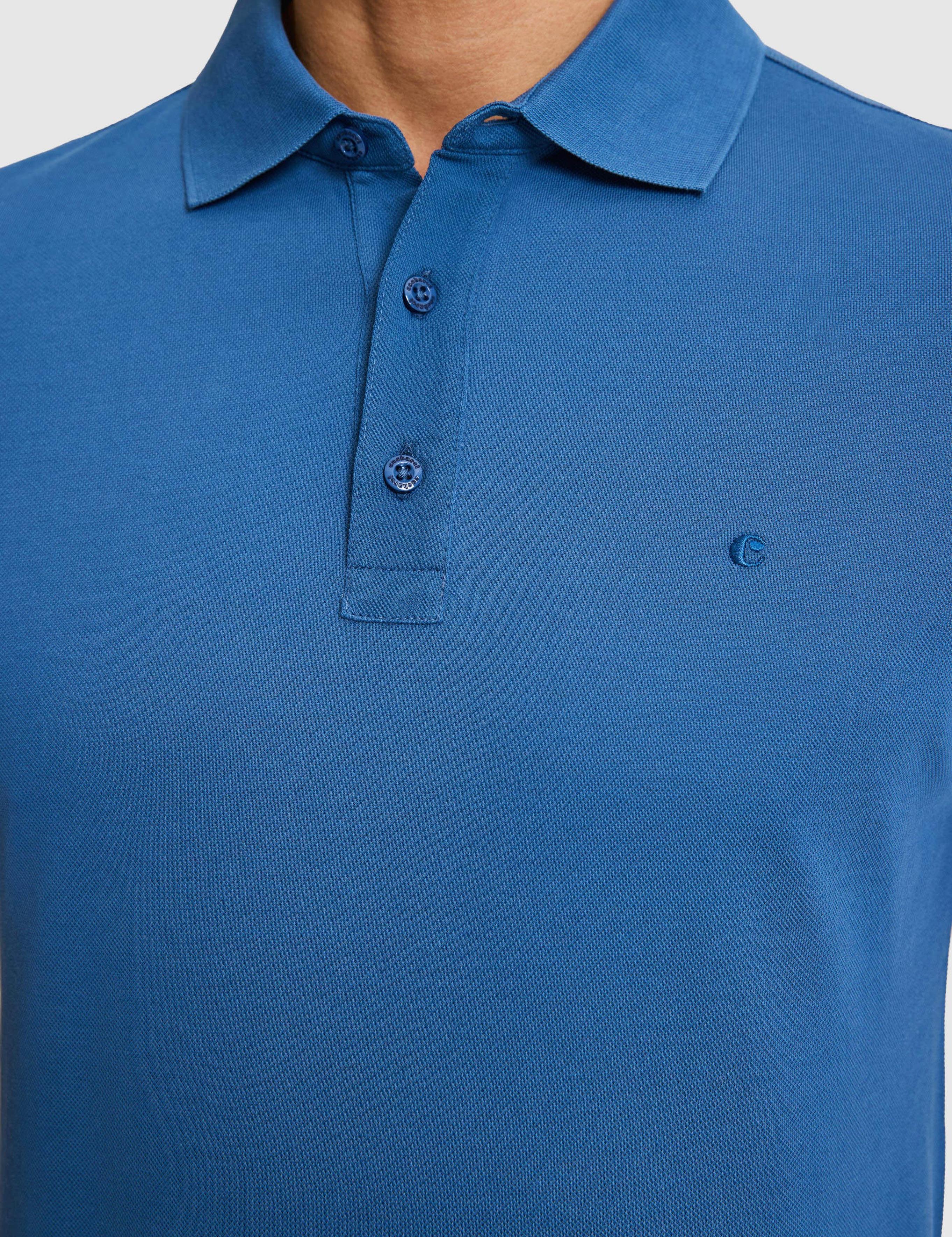 İndigo Slim Fit Saf Pamuk Polo Yaka Basic T-shirt - 50320657162