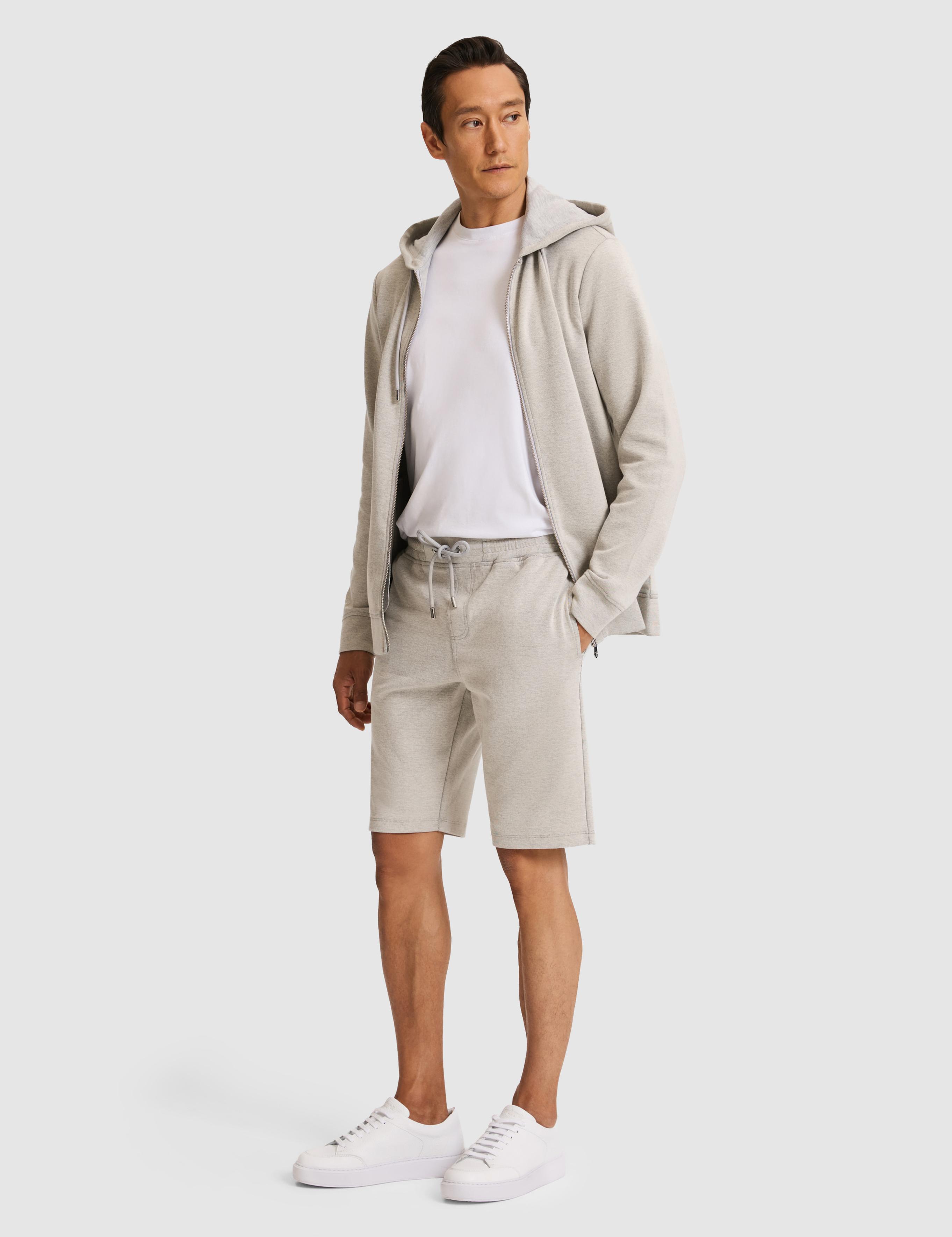 Taş Slim Fit Pamuk Karışımlı Örme Şort - 50324403019