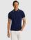 Lacivert Slim Fit Fermuarlı Polo Yaka Triko T-shirt
