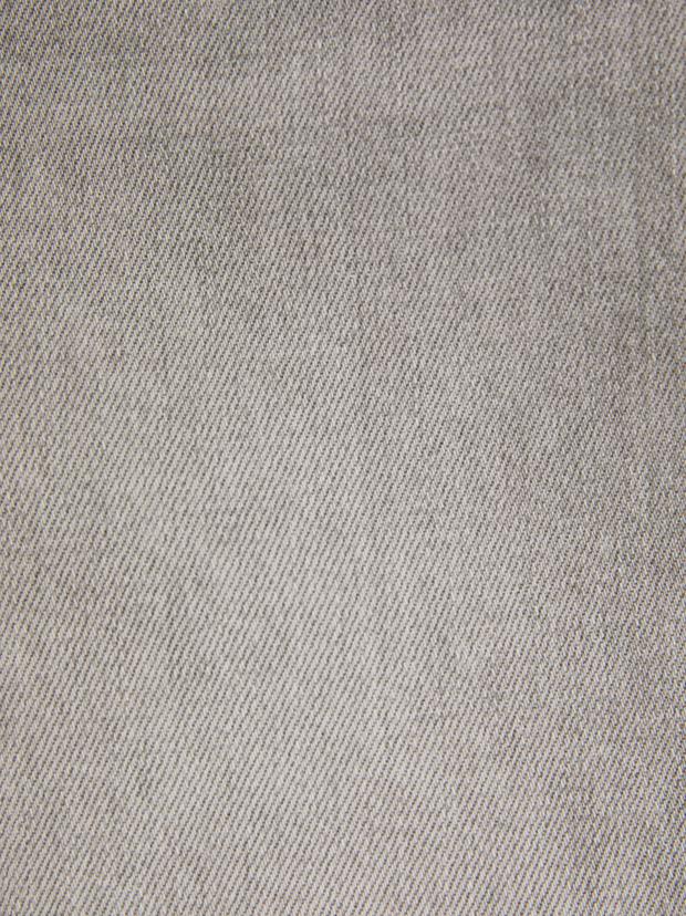 Gri Regular Fit Jean Bermuda Şort