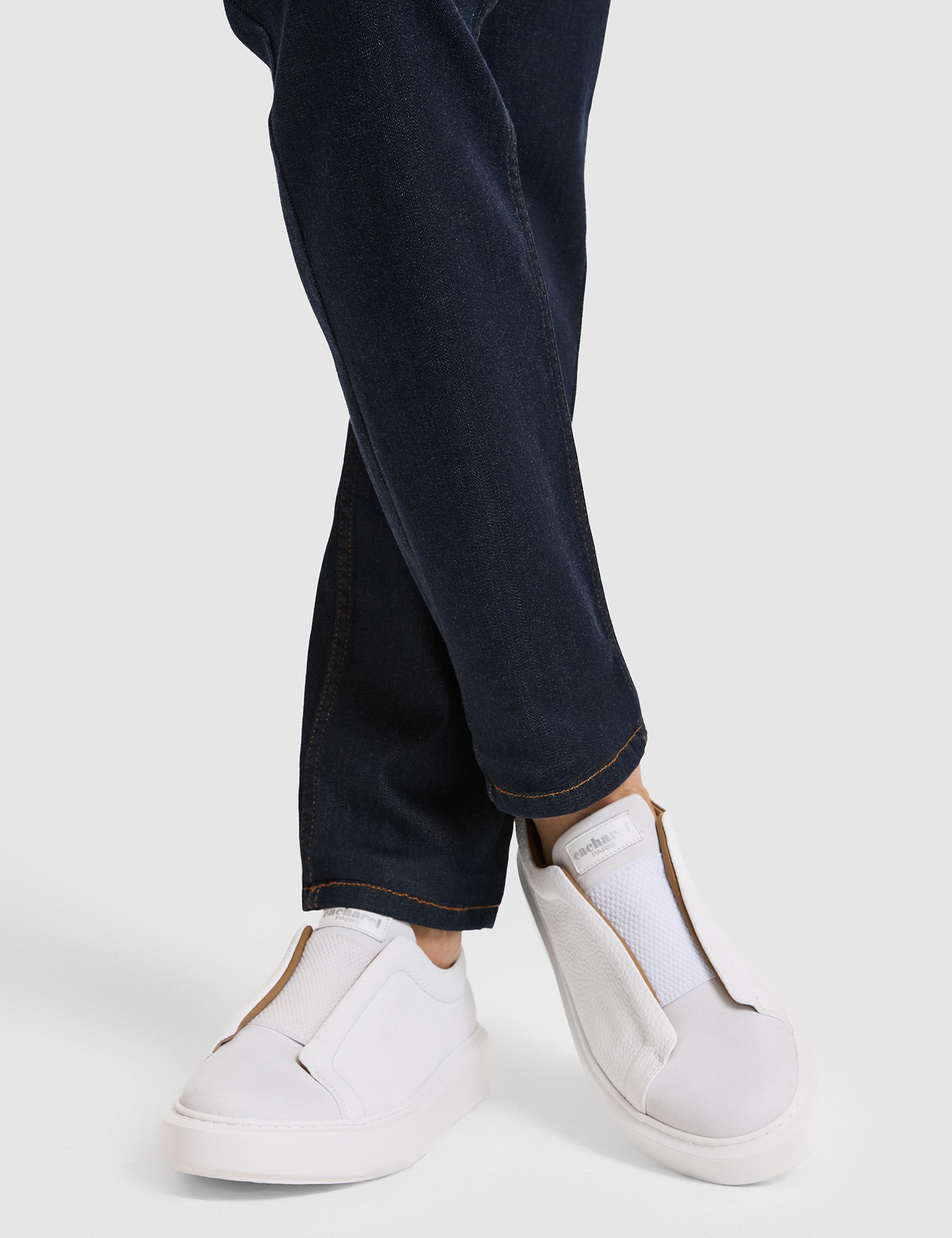 Beyaz %100 Deri Casual Ayakkabı - 50325813019