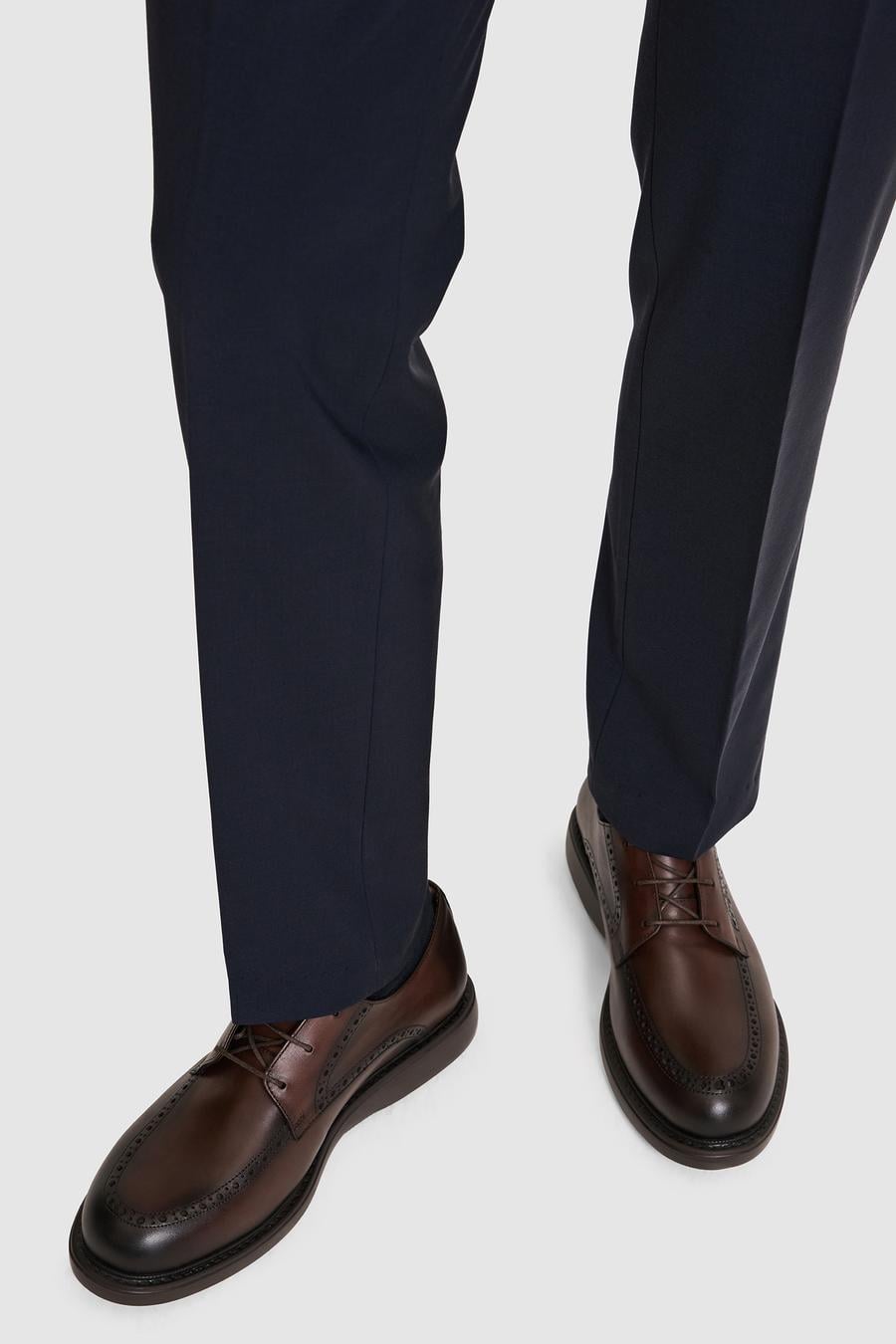 Kahverengi %100 Deri Smart Casual Ayakkabı - 50322773005