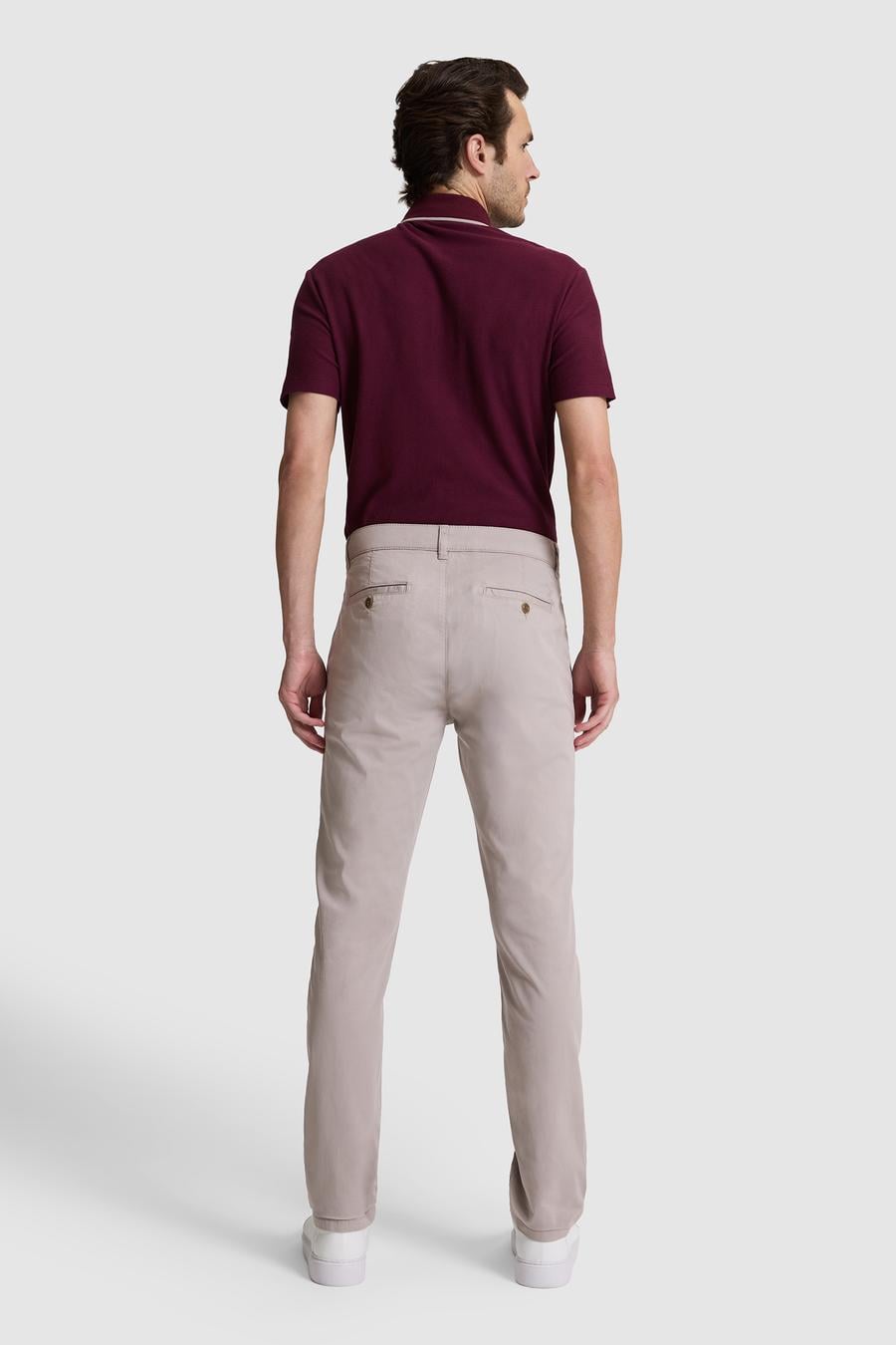 Vizon Slim Fit Pamuk Karışımlı Kanvas Pantolon - 50328226173