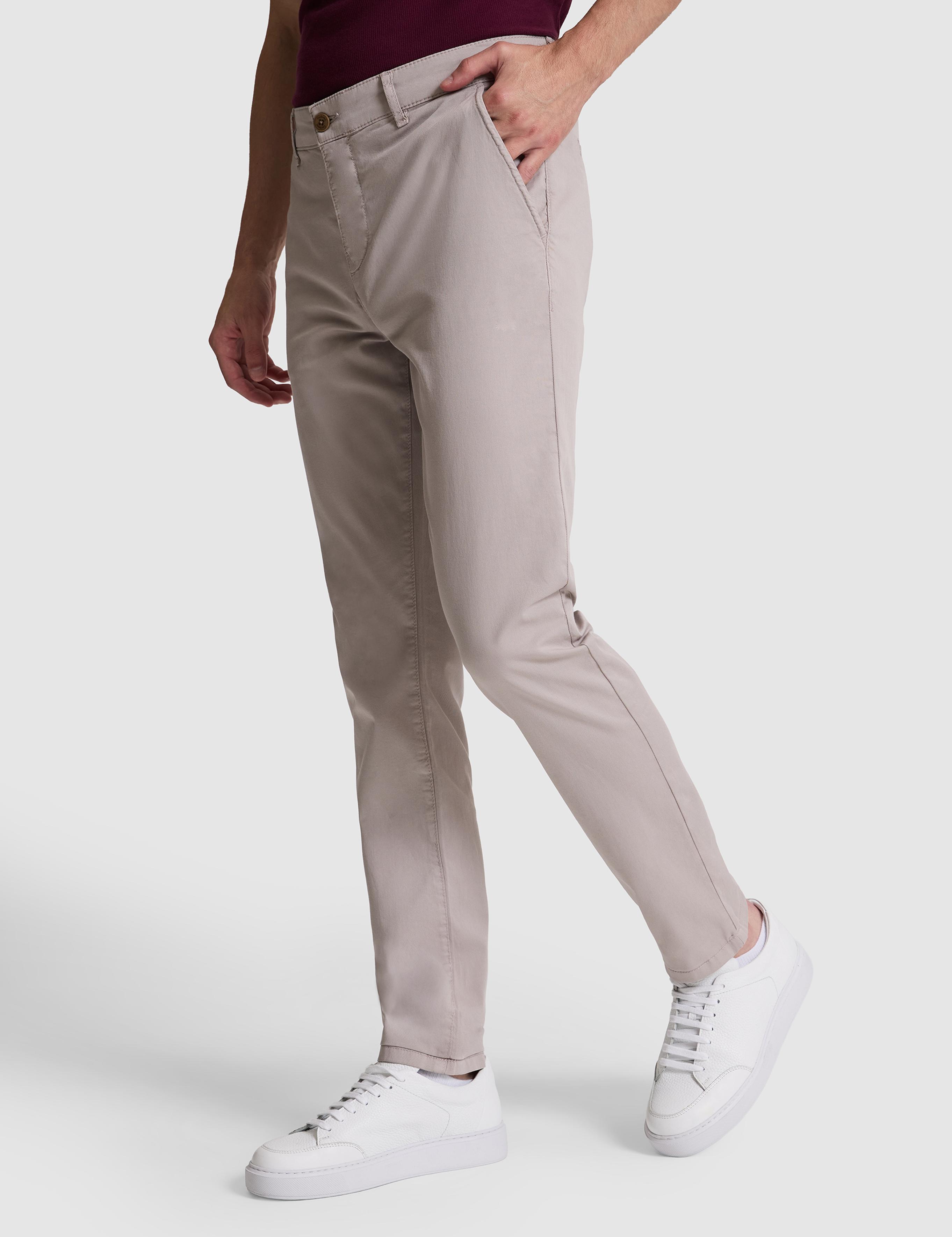 Vizon Slim Fit Pamuk Karışımlı Kanvas Pantolon - 50328226173