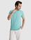 Mint Slim Fit %100 Pamuk Bisiklet Yaka Triko T-shirt