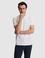 Beyaz Slim Fit Bisiklet Yaka T-shirt