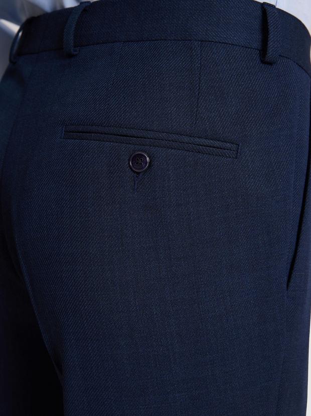 Lacivert Slim Fit Takım Elbise