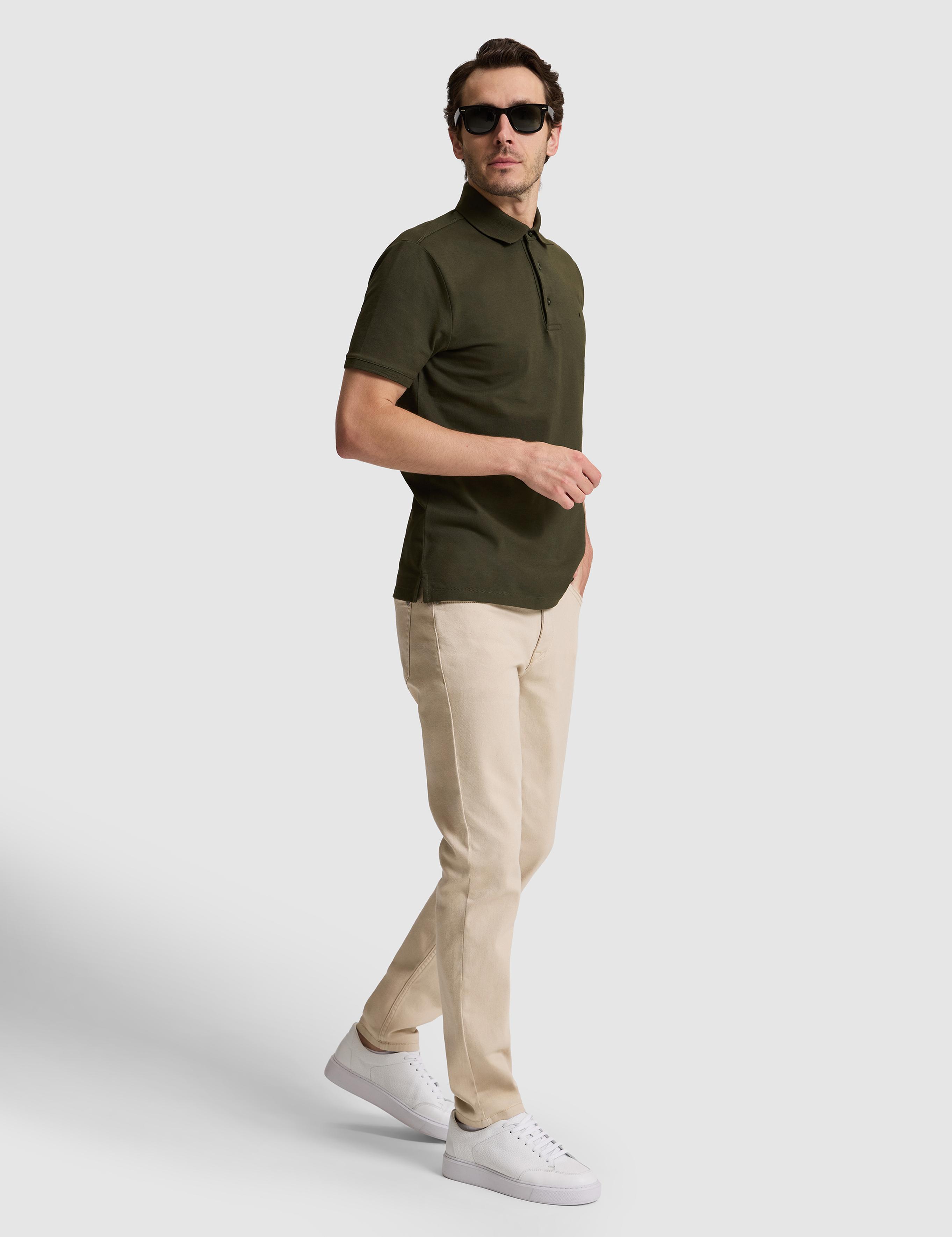 Bej Slim Fit Pamuk Karışımlı Jean Pantolon - 50324258007