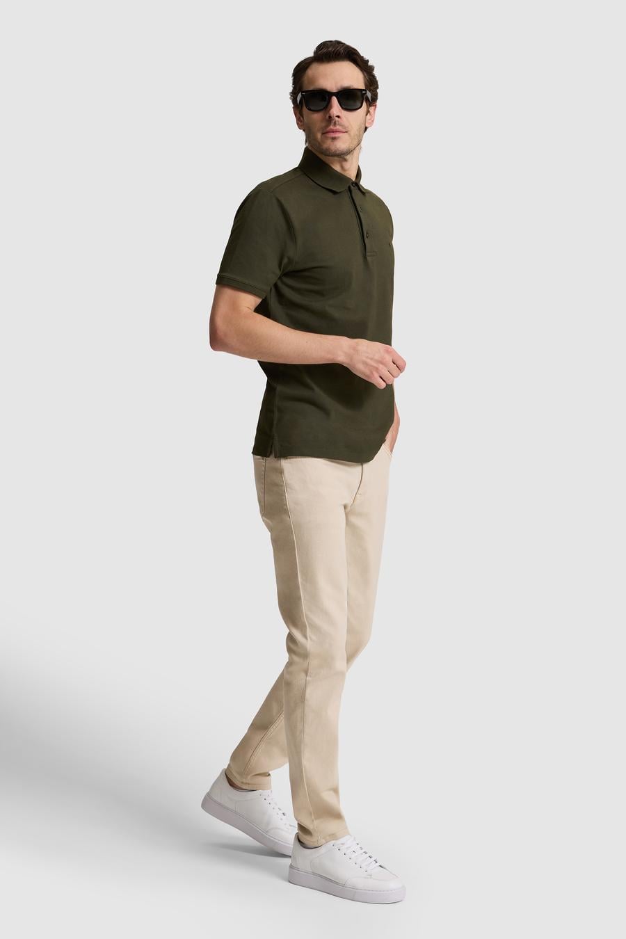 Bej Slim Fit Pamuk Karışımlı Jean Pantolon - 50324258007