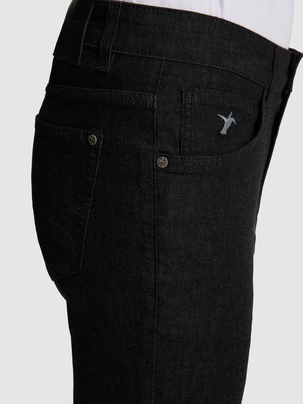 Antrasit Slim Fit Pamuk Karışımlı Jean Pantolon