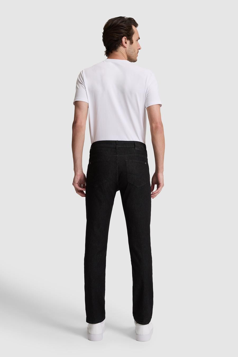 Antrasit Slim Fit Pamuk Karışımlı Jean Pantolon - 50326456007