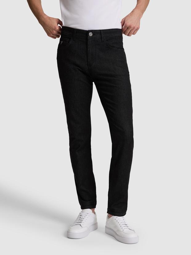 Antrasit Slim Fit Pamuk Karışımlı Jean Pantolon