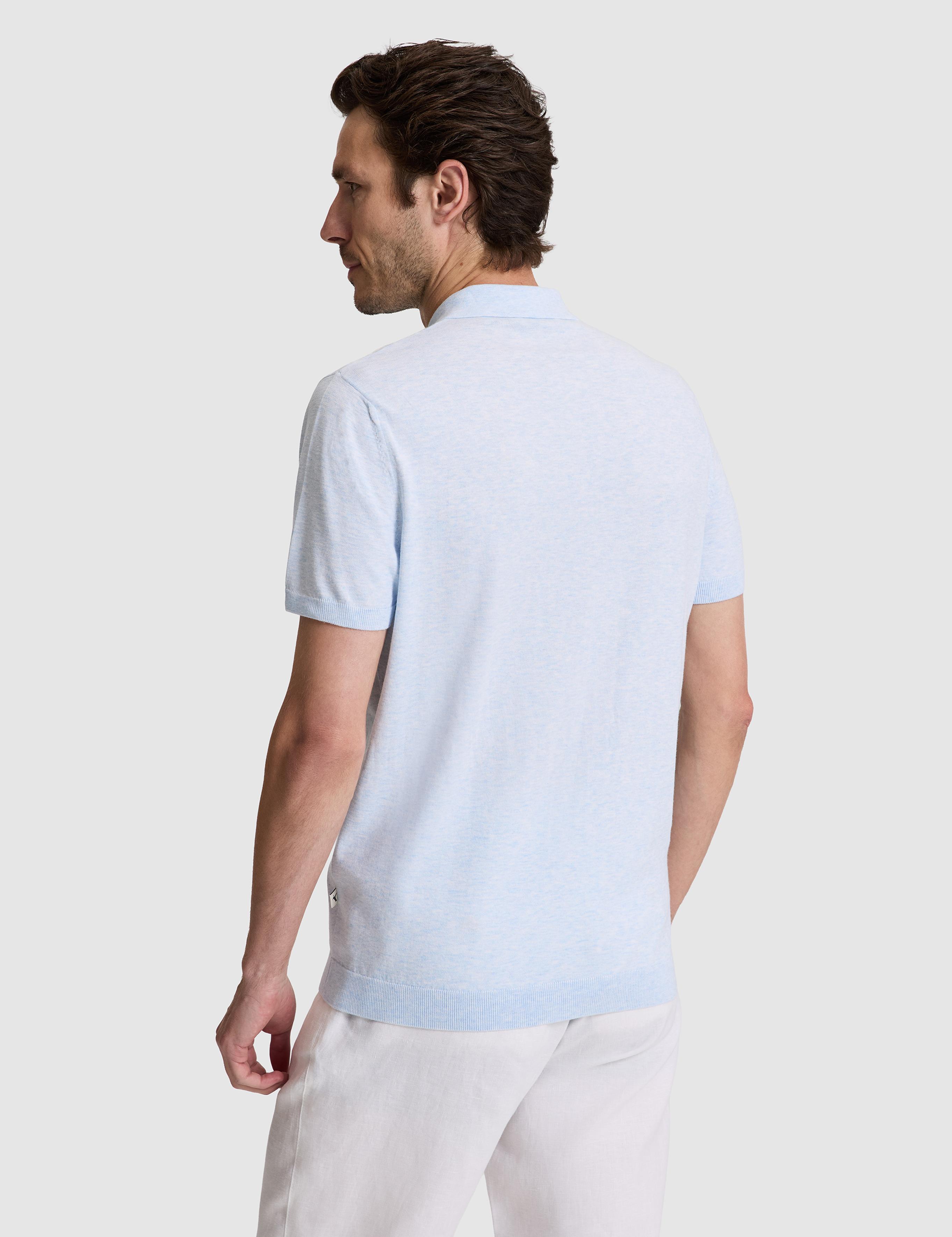 Bebe Mavisi Slim Fit %100 Pamuk Polo Yaka Triko T-shirt - 50323873007