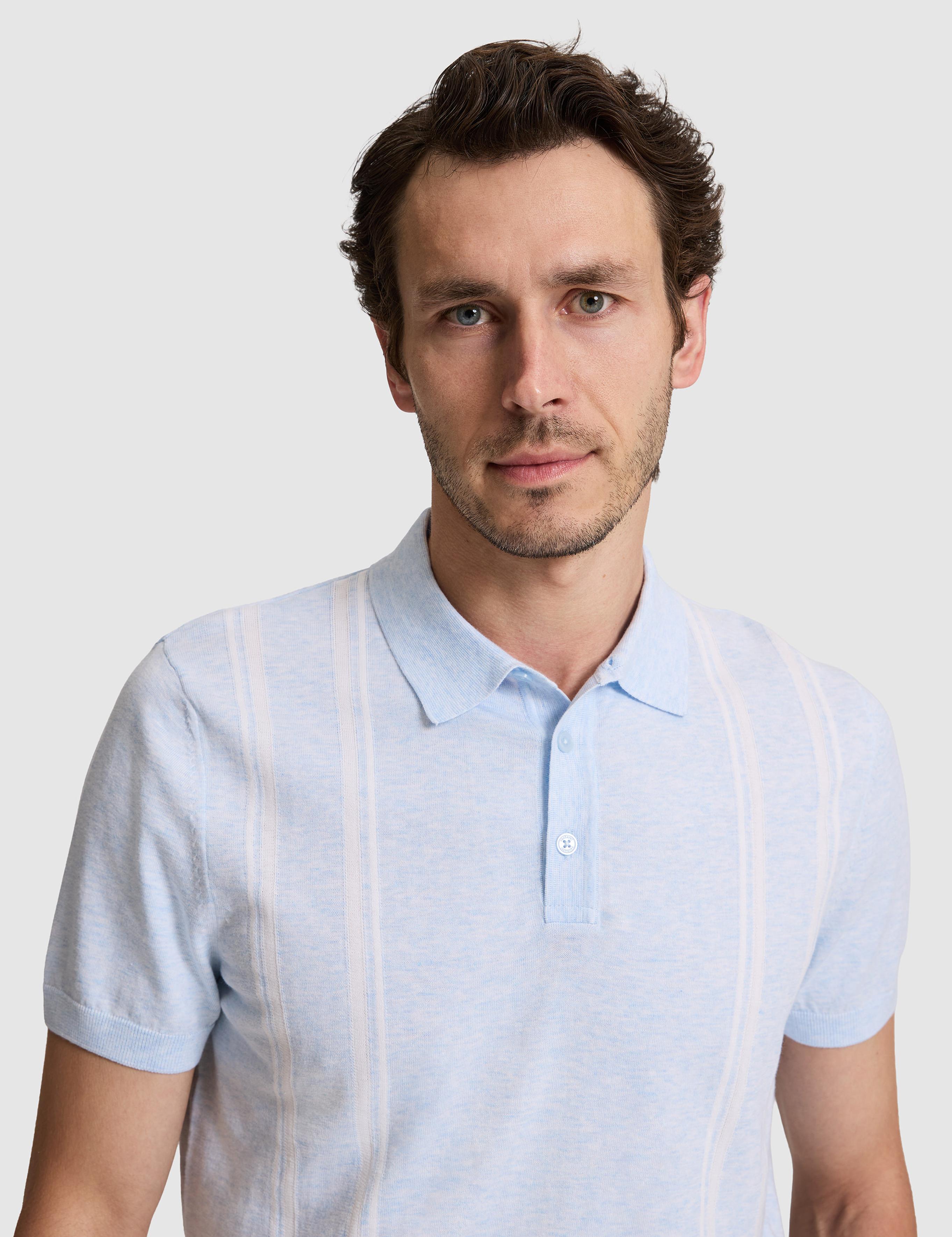 Bebe Mavisi Slim Fit %100 Pamuk Polo Yaka Triko T-shirt - 50323873007