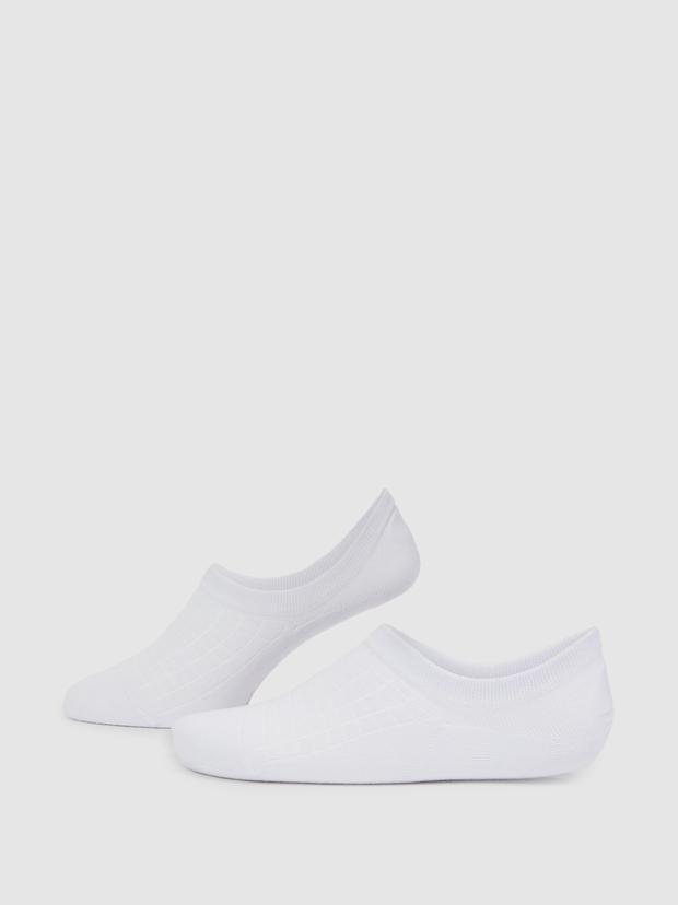 Beyaz Sneaker Çorap