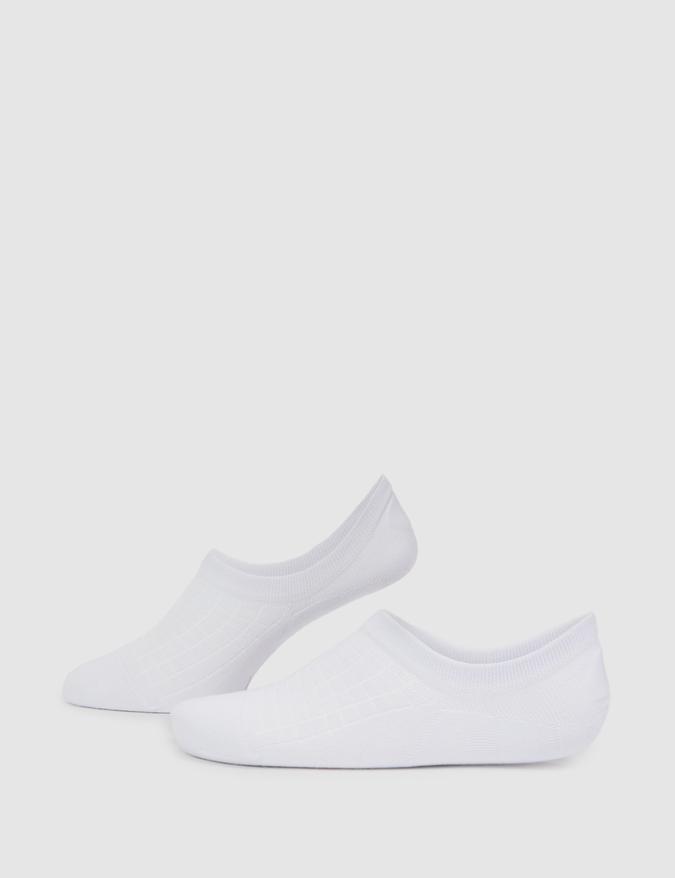 Beyaz Sneaker Çorap