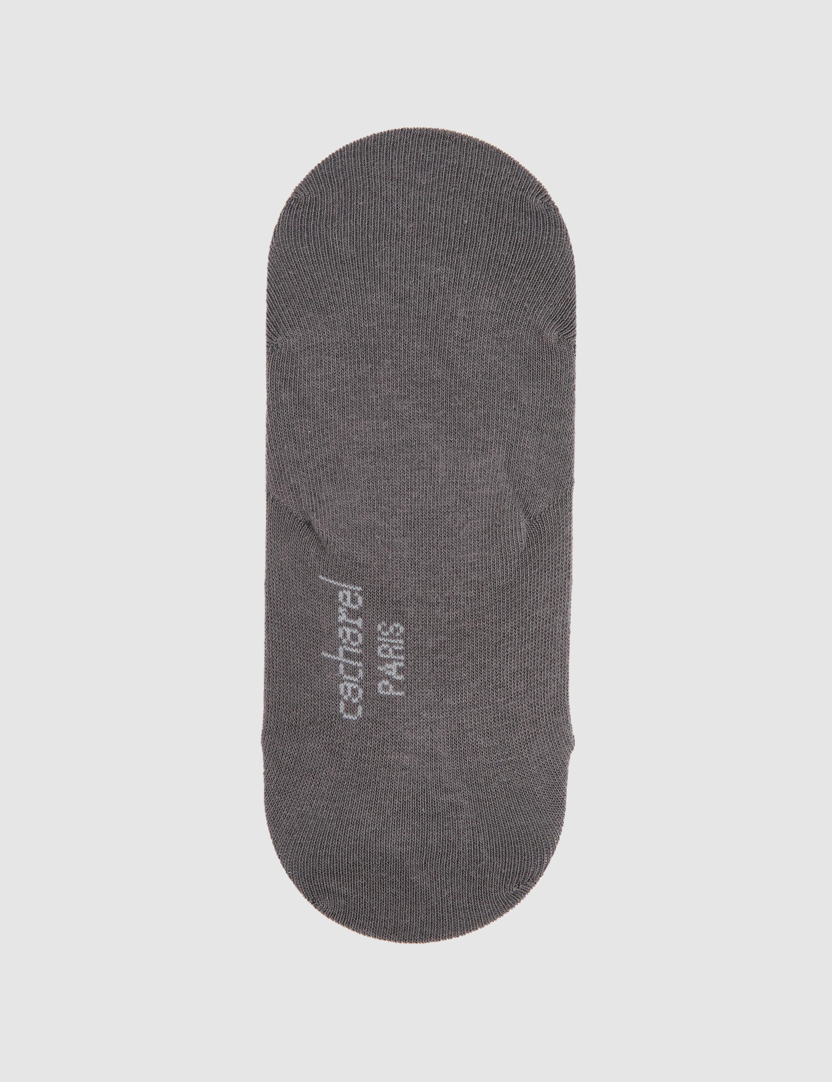 Gri Sneaker Çorap - 50324375010