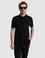 Siyah Slim Fit Polo Yaka T-shirt