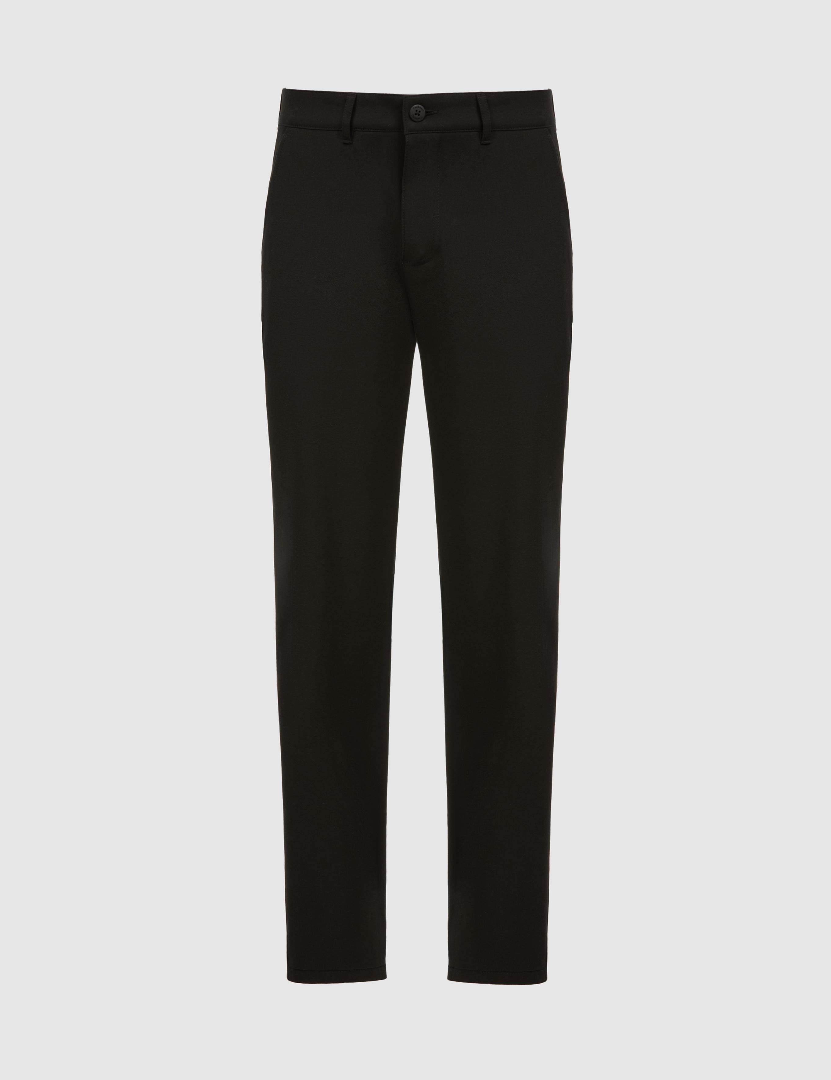 Siyah Slim Fit Kanvas Pantolon - 50324269053