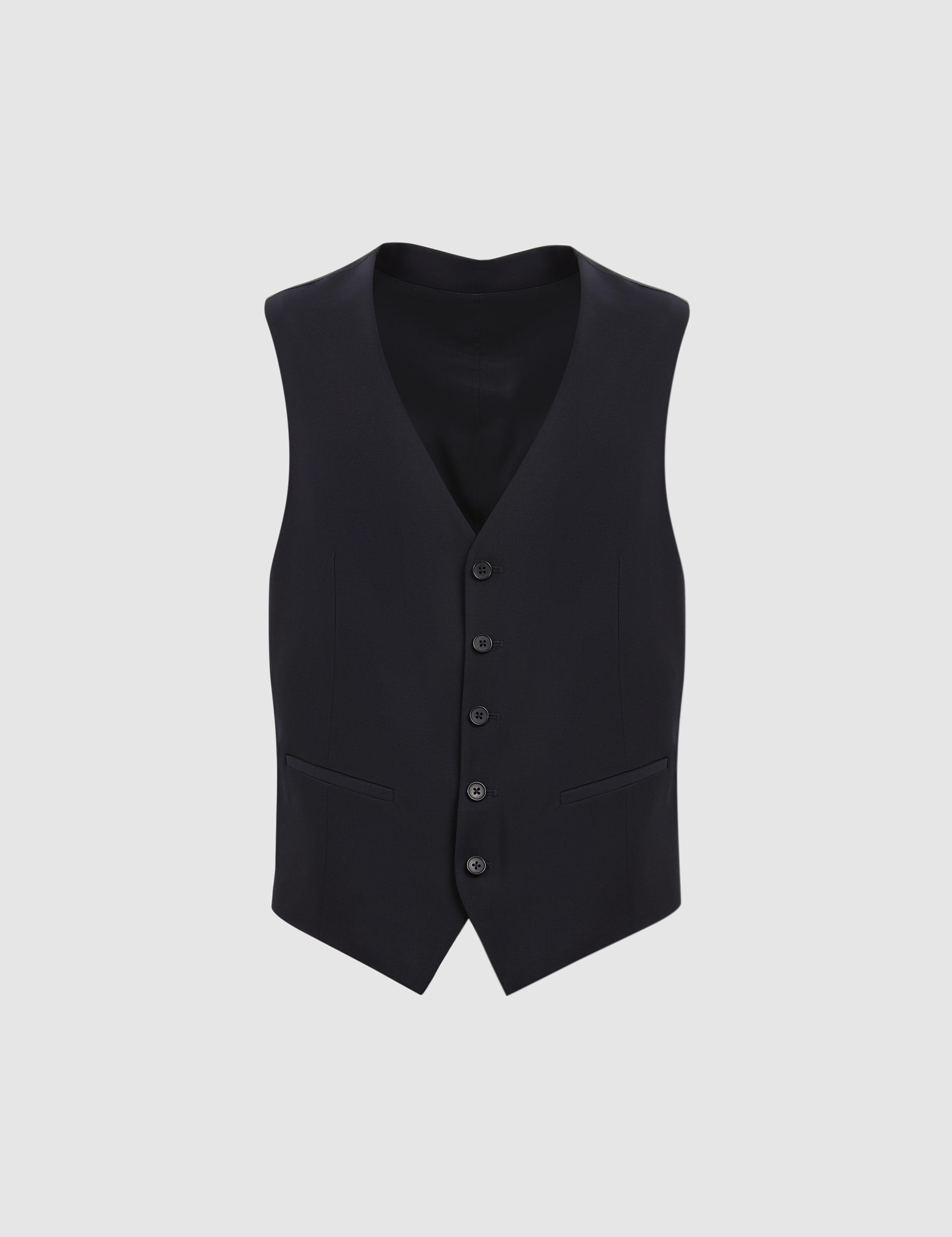 Lacivert Slim Fit Yelek - 50314933019