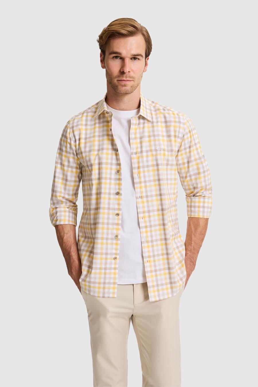 Bej Slim Fit Kanvas Pantolon - 50324260153