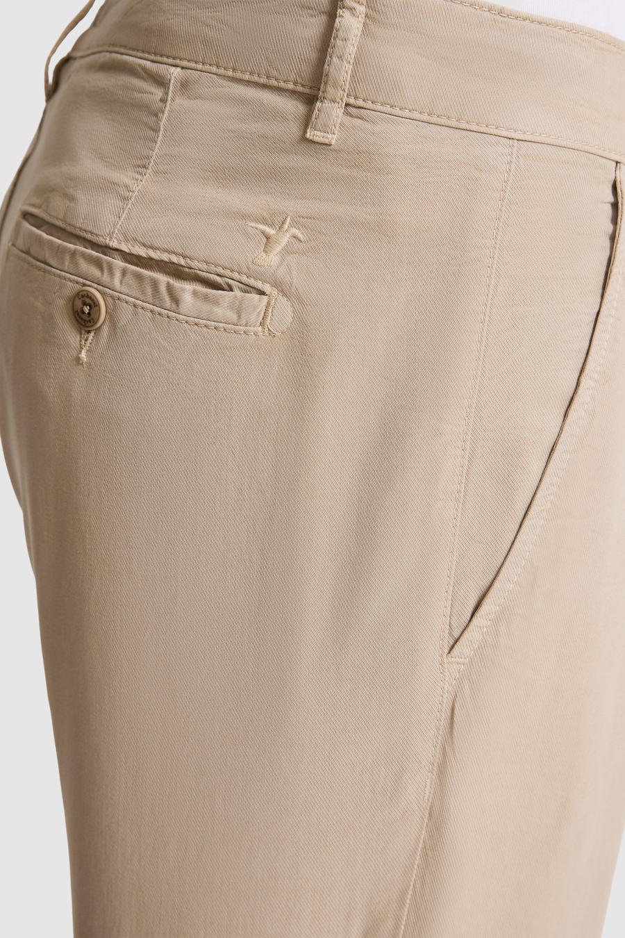 Bej Carrot Fit Kanvas Pantolon - 50321101112