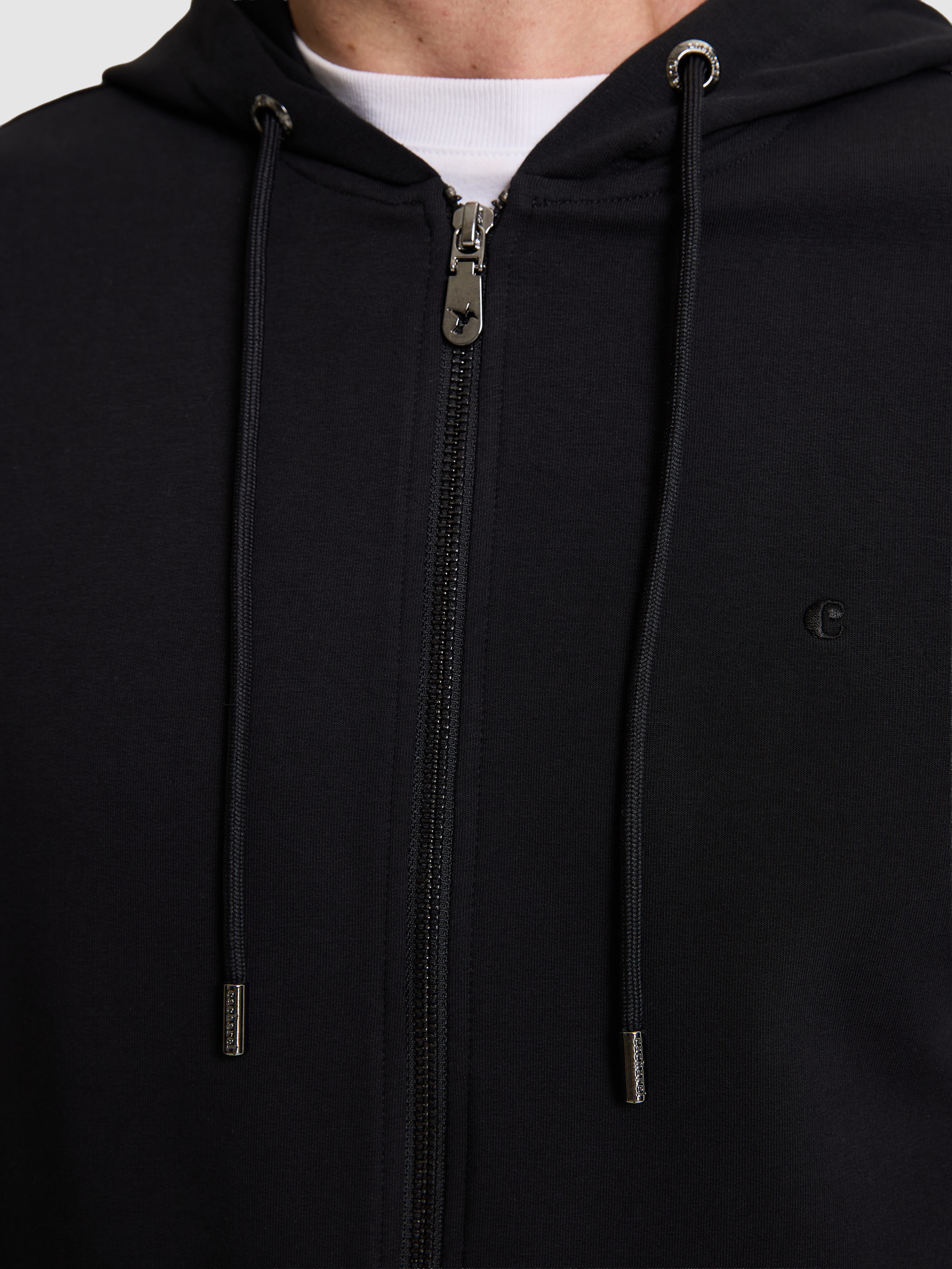 Siyah Regular Fit Sweatshirt - 50320608018